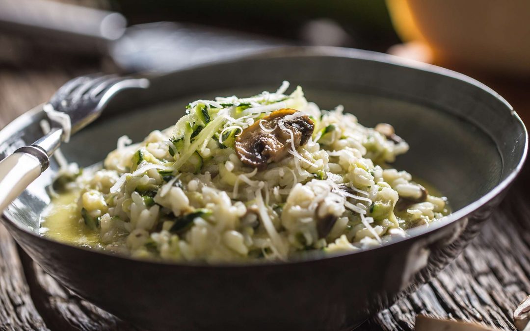 Mushroom Quinoa Risotto